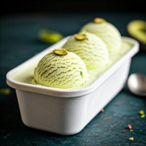 Kesar Pista Ice Cream
