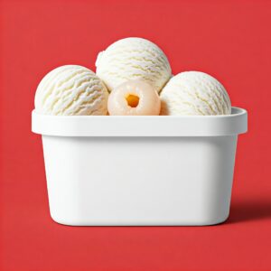 Leechi Ice Cream