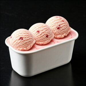 Strawberry Vanilla Ice Cream